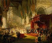 The Inauguration of King William II in the Nieuwe Kerk